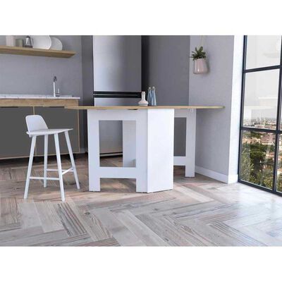 Imagen 2 del producto Mesa Abatible TuHome Compact Blanco Macadamia