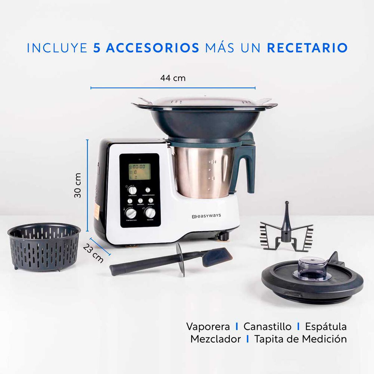 Robot de Cocina Easyways Kitchen Pro 2 lts.