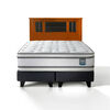 Combo Cama Europea Flex 2 Plazas Majesty + Respaldo Lorraine