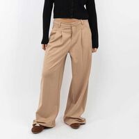 Pantalón Mujer Icono Beige