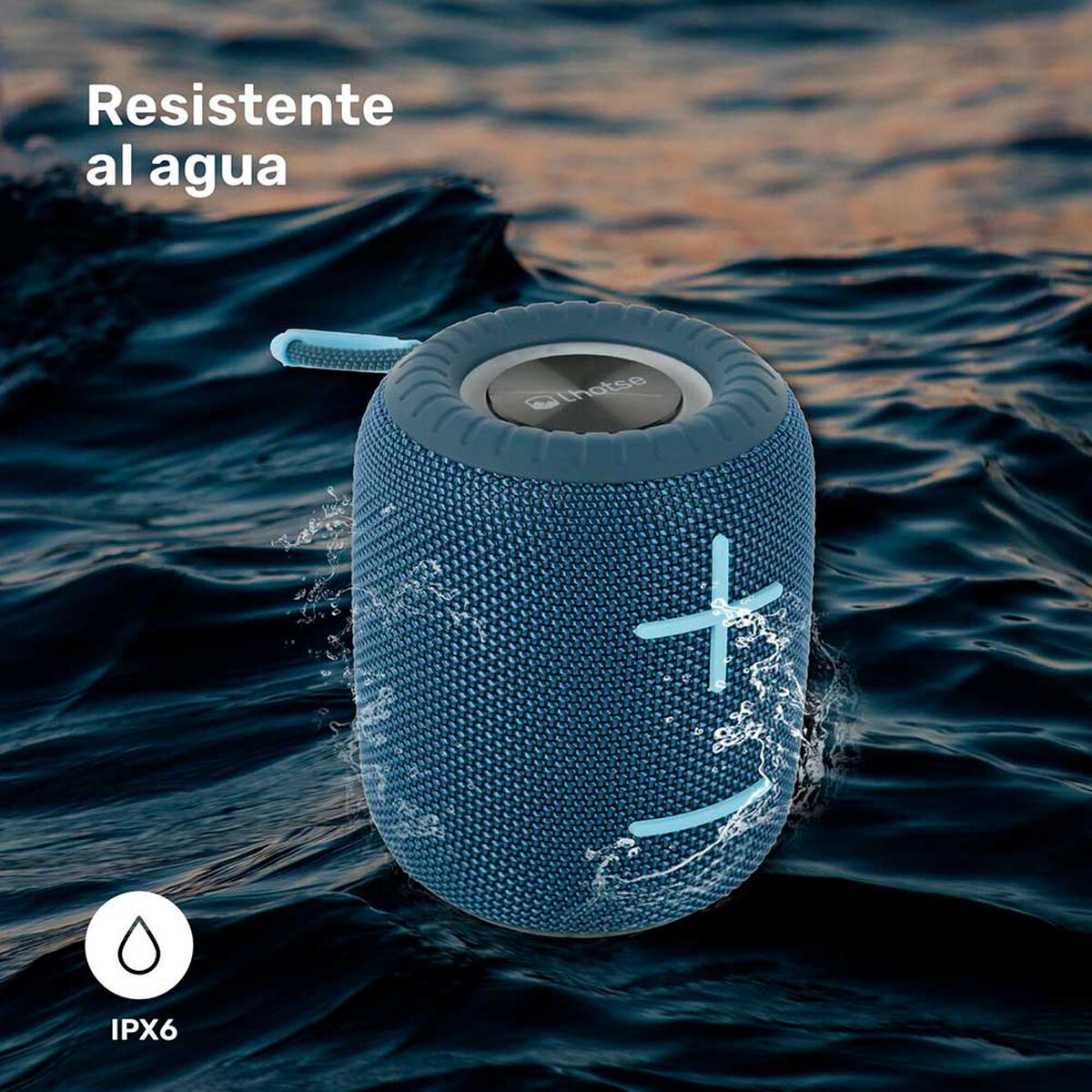 Parlante Bluetooth Lhotse Trip Go Azul