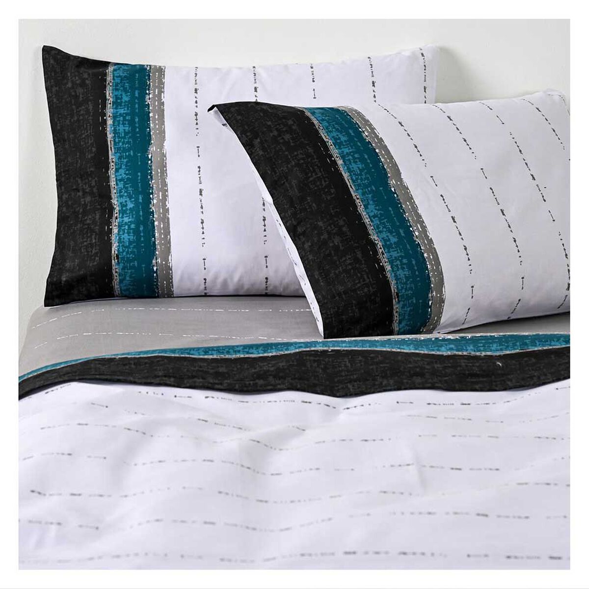 Cama Europea Latam Home 1,5 Plazas Cannon Negro