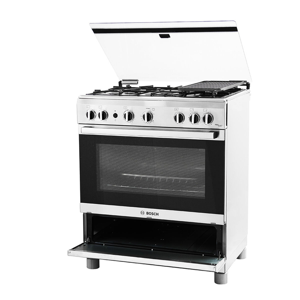 Cocina a Gas Bosch HSK44I25SE 5 Quemadores