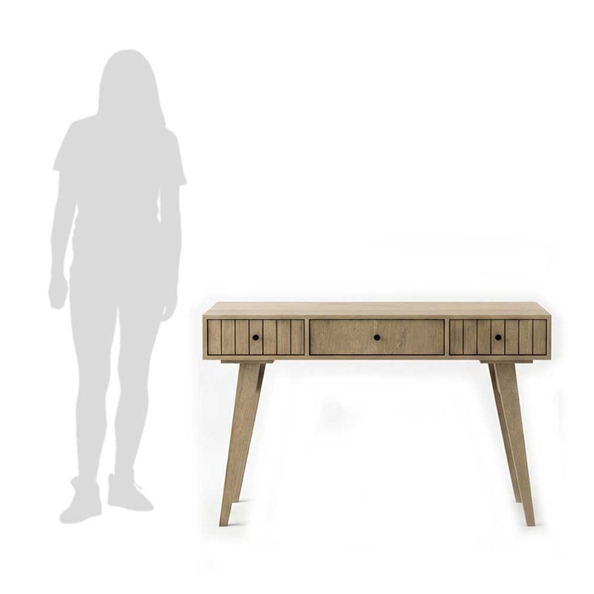 Escritorio Home Mobili Kamakura 2 Cajones