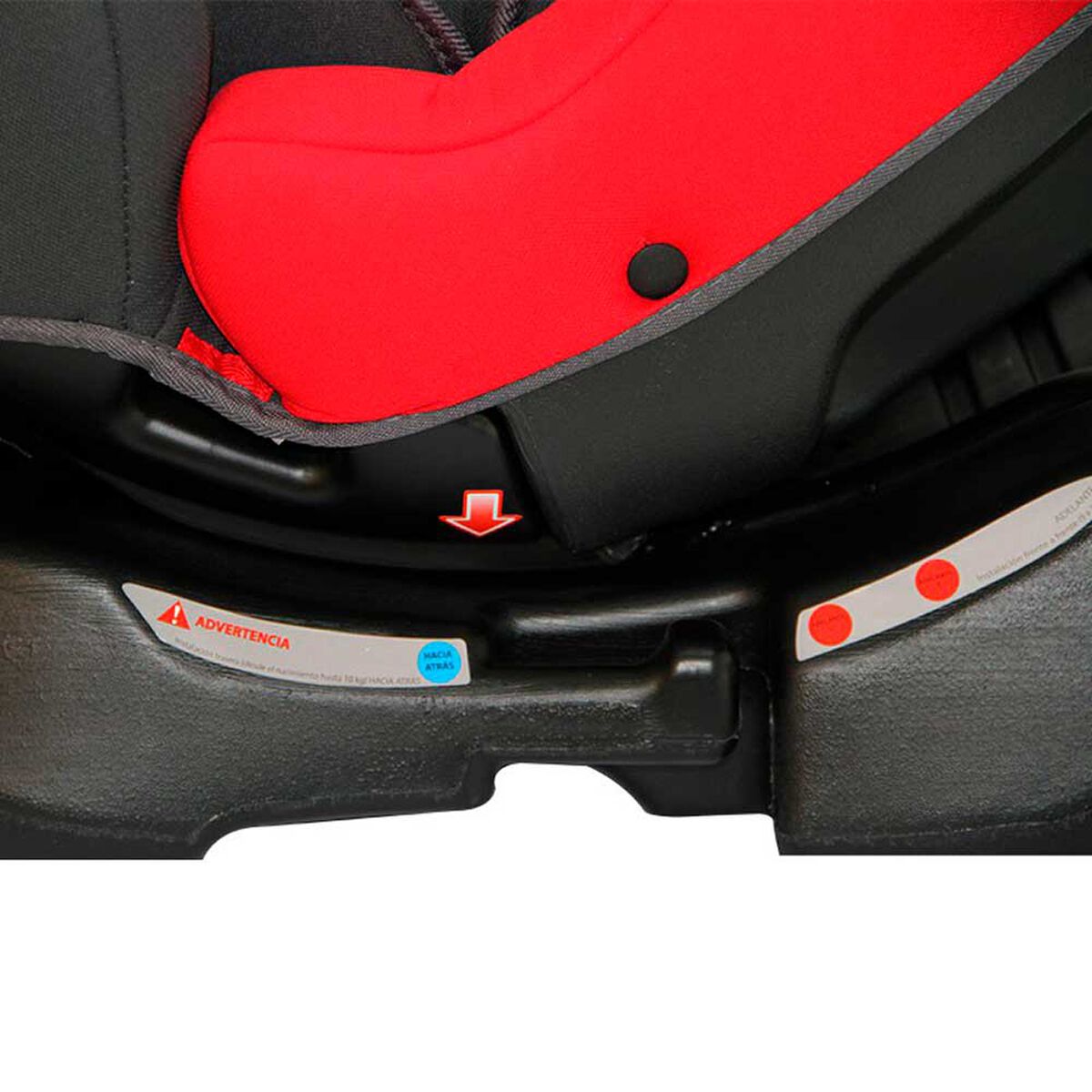 Silla Auto Multietapa 0 a 25 Kg Rojo Bebeglo