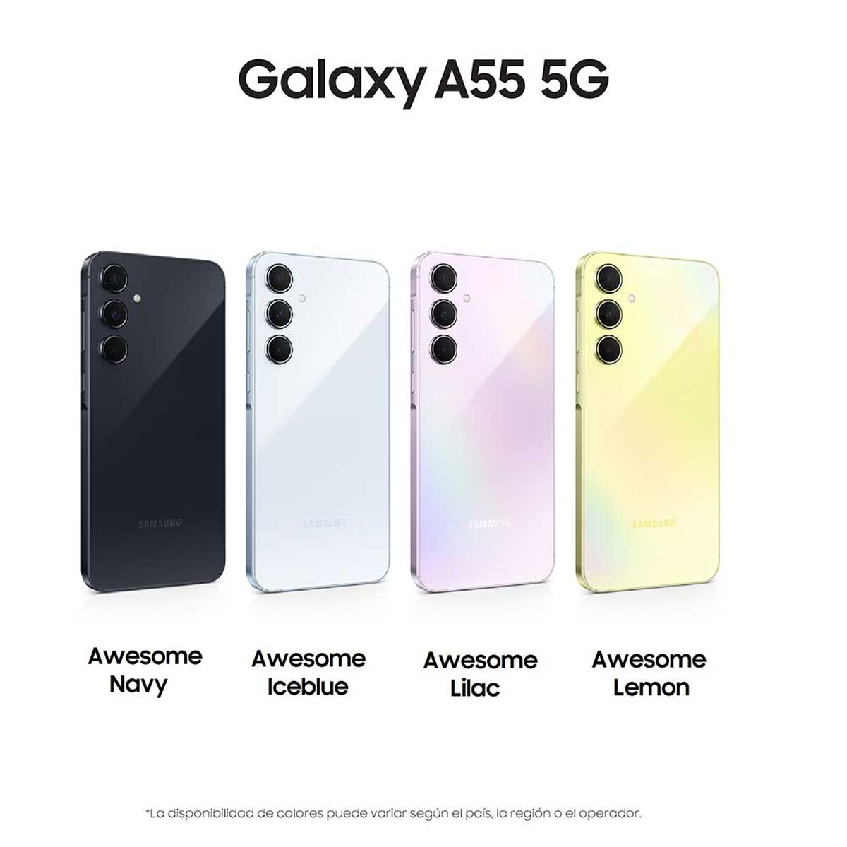 Samsung Smartphone Galaxy A55 128GB Awesome Navy 6,6" Liberado