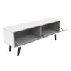 Rack TV Vekkahome Le Mans Hasta 55" Blanco