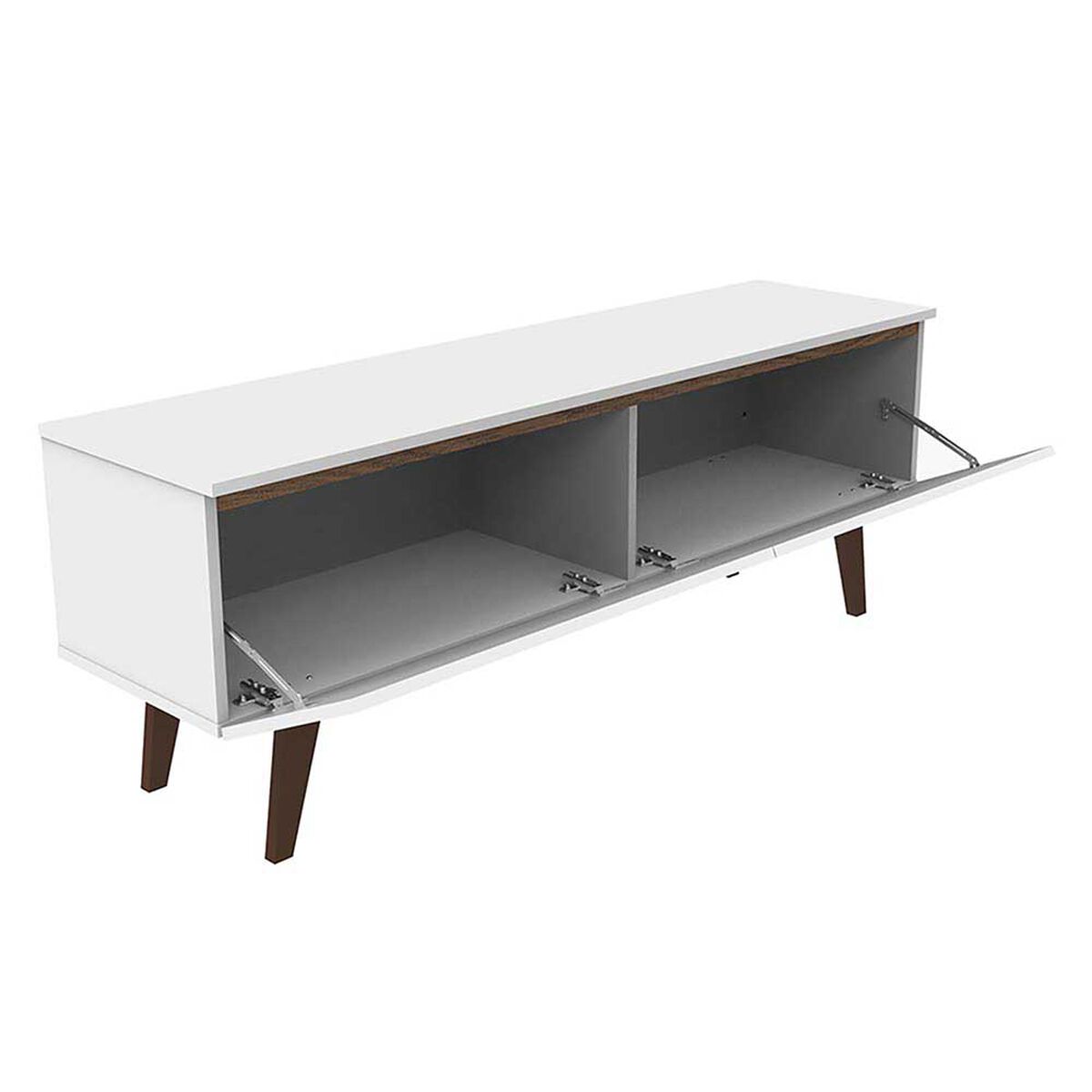 Rack TV Vekkahome Le Mans Hasta 55" Blanco