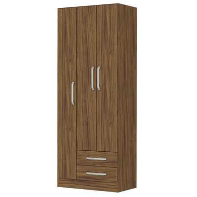 Imagen 2 del producto Combo Clóset Casanova 3 Puertas 2 Cajones + Cómoda Casanova Pisa 6 Cajones Nogal Off White