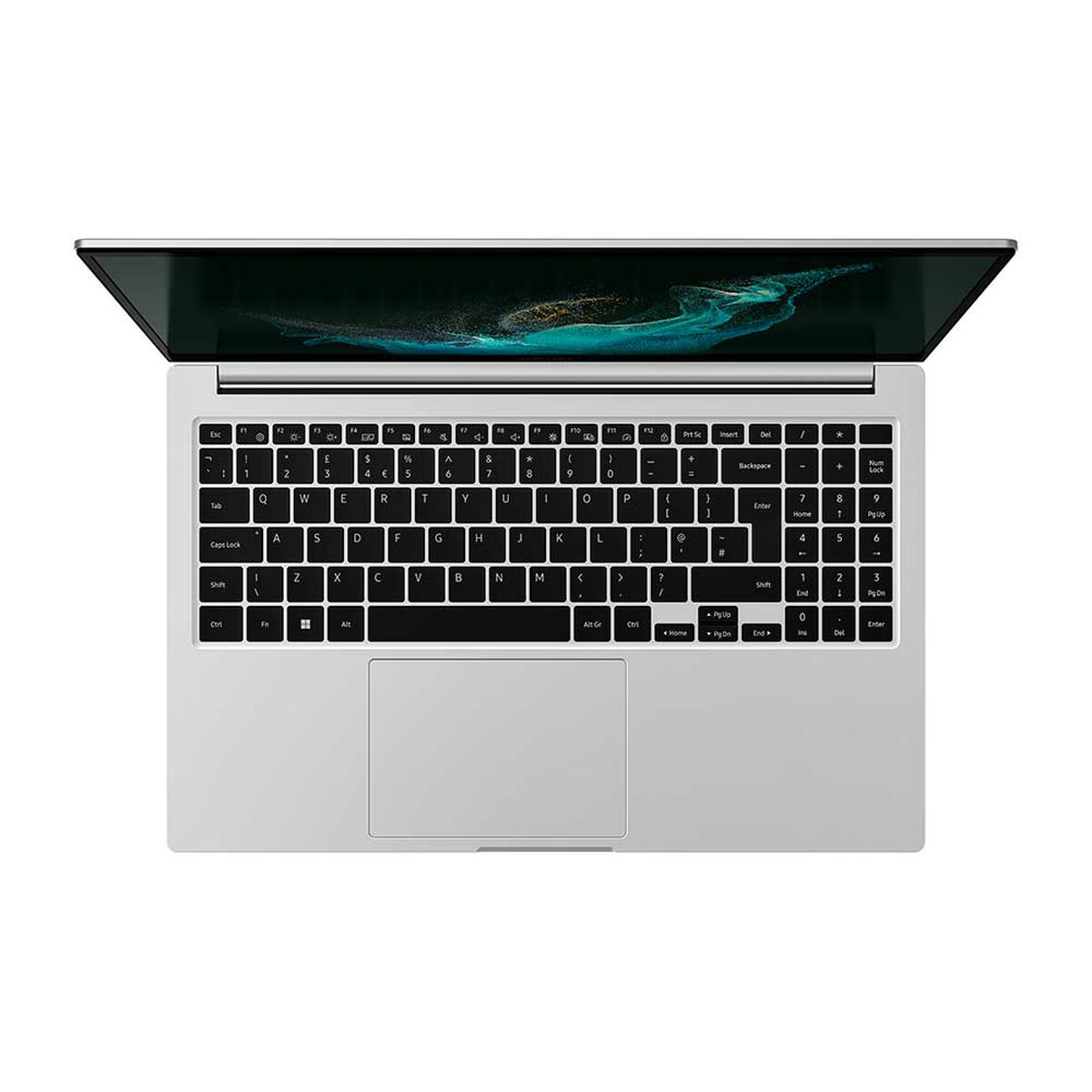 Notebook Samsung Galaxy Book2 Core i7 8GB 512GB SSD 15,6" Silver