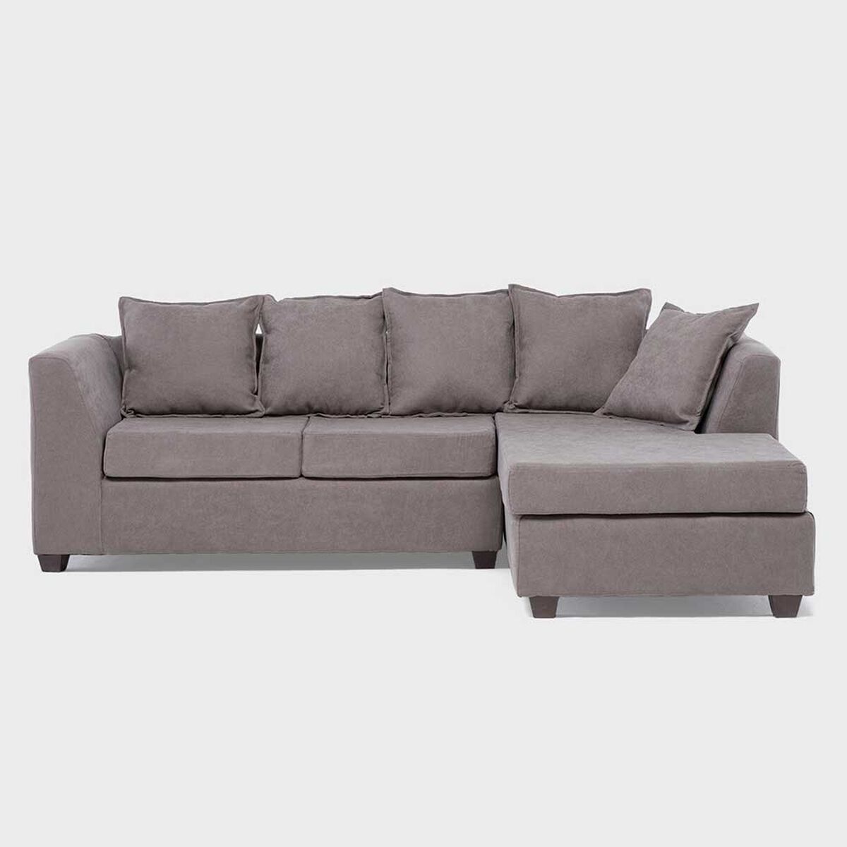 Seccional Kea Lara 3 Cuerpos  Gris Oscuro