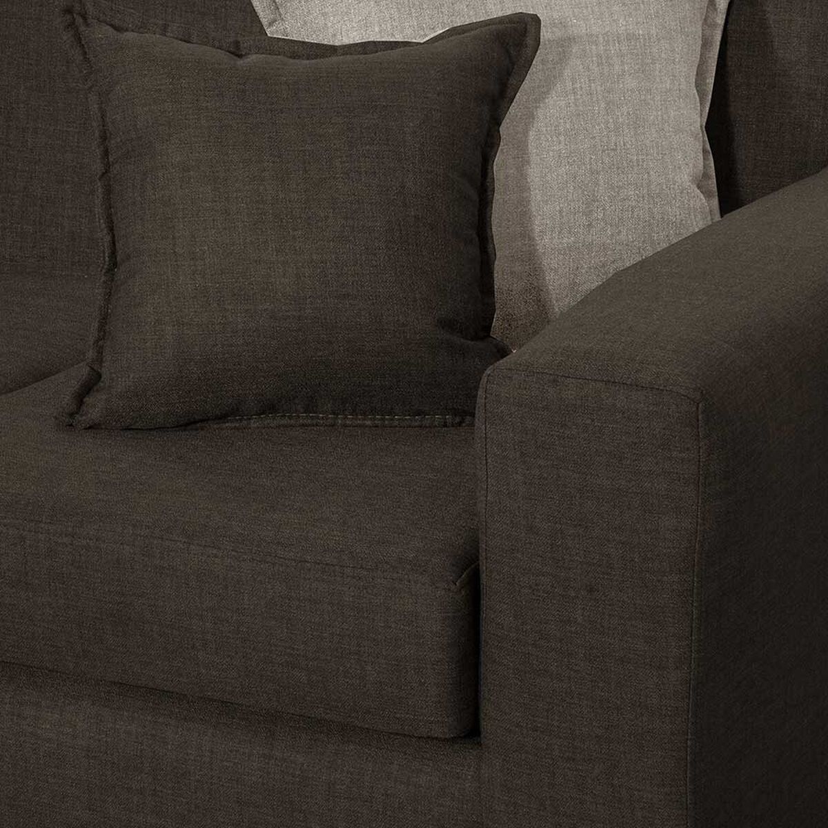 Sofá Black Factory Don Juan 3 Cuerpos Café