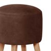 Pouf Latam Home Nantes Cuero Kentucky Café Moro