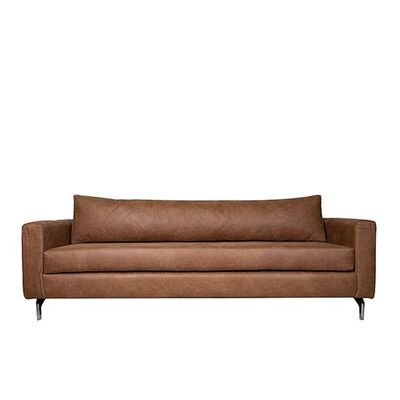 Sof&aacute; Sanenzzo Angi&eacute; 3 Cuerpos Caf&eacute;
