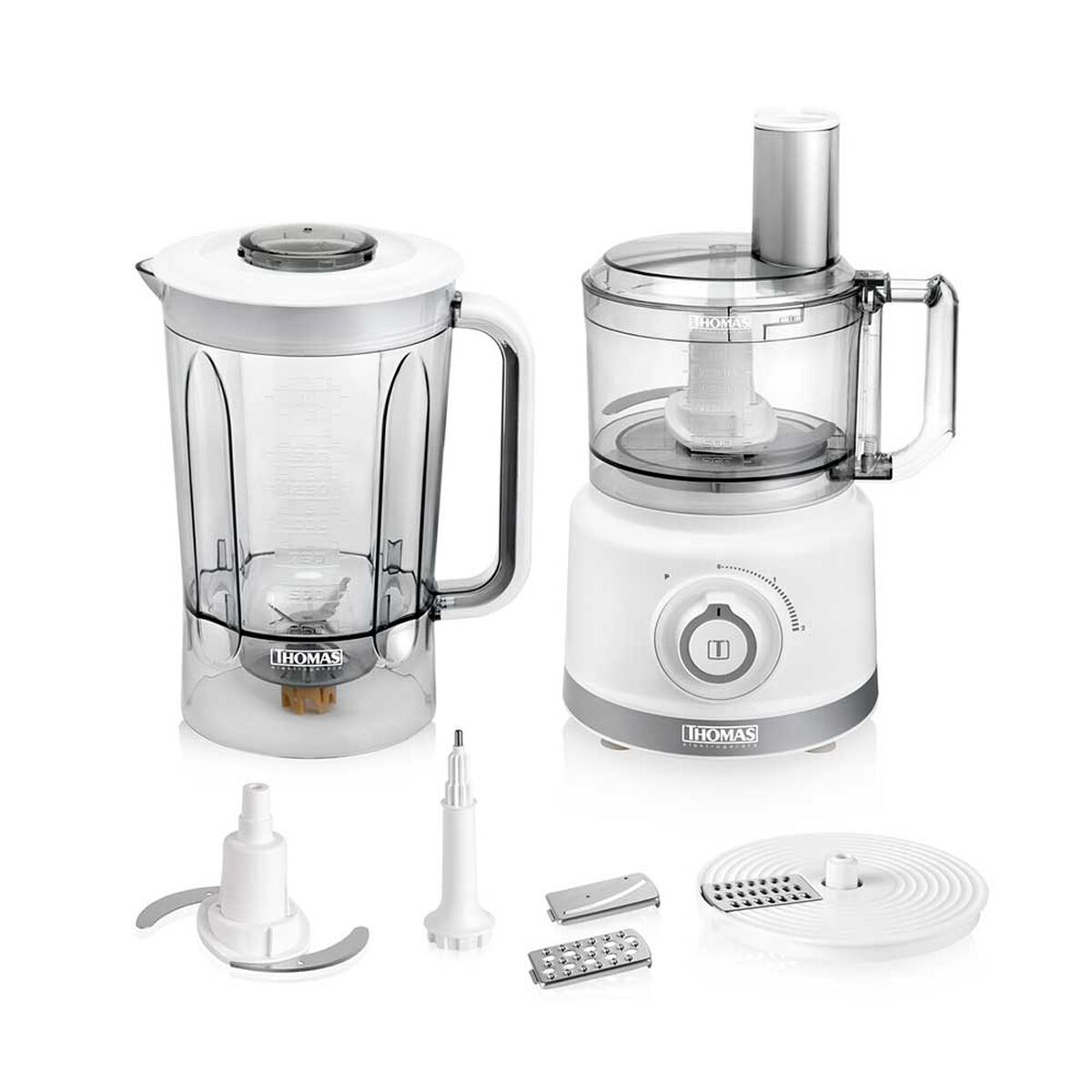 Licuadora y Procesadora de Alimentos Thomas TH-9170B 1,5 lts.