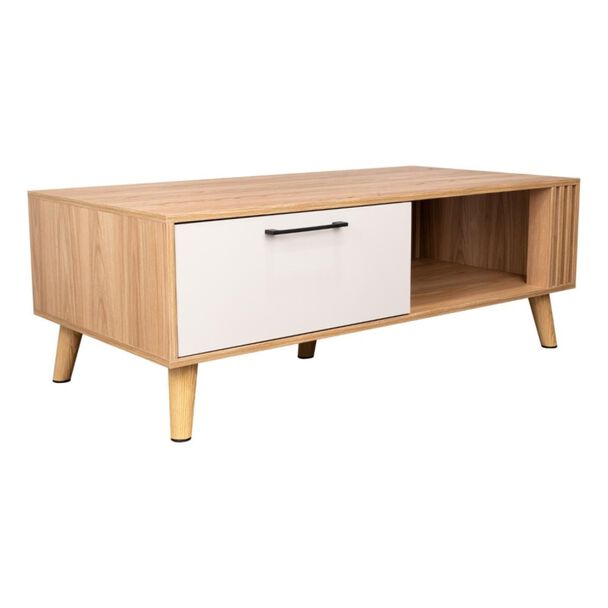 Mesa De Centro TuHome Vance Capri y Fresno Europeo