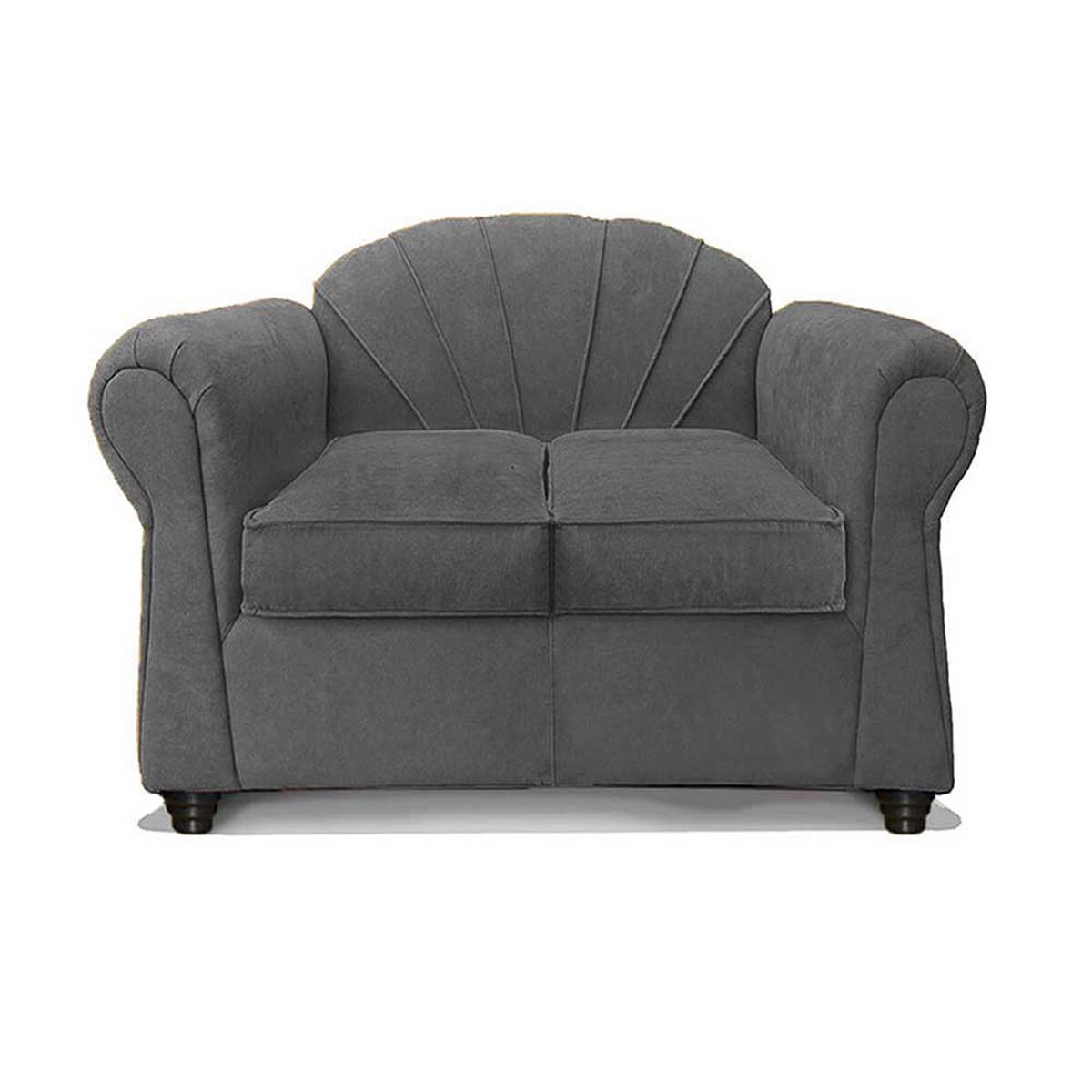 Juego de Living Elegant Detail Marsella Sofá 3 Cuerpos + Sofá 2 cuerpos + Sillón 1 Cuerpo Gris