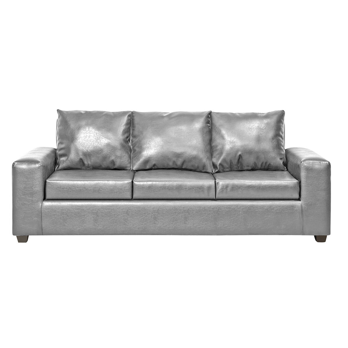 Sofá Innovamuebles Kahlo 3 Cuerpos Gris