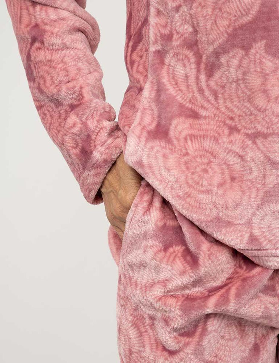 Pijama de Polar Mujer Portman Club