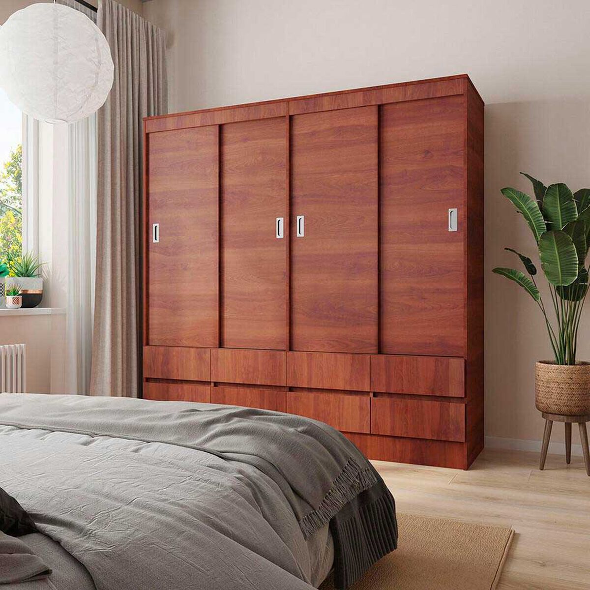 Cl&oacute;set CIC Maule 4 Puertas 8 Cajones