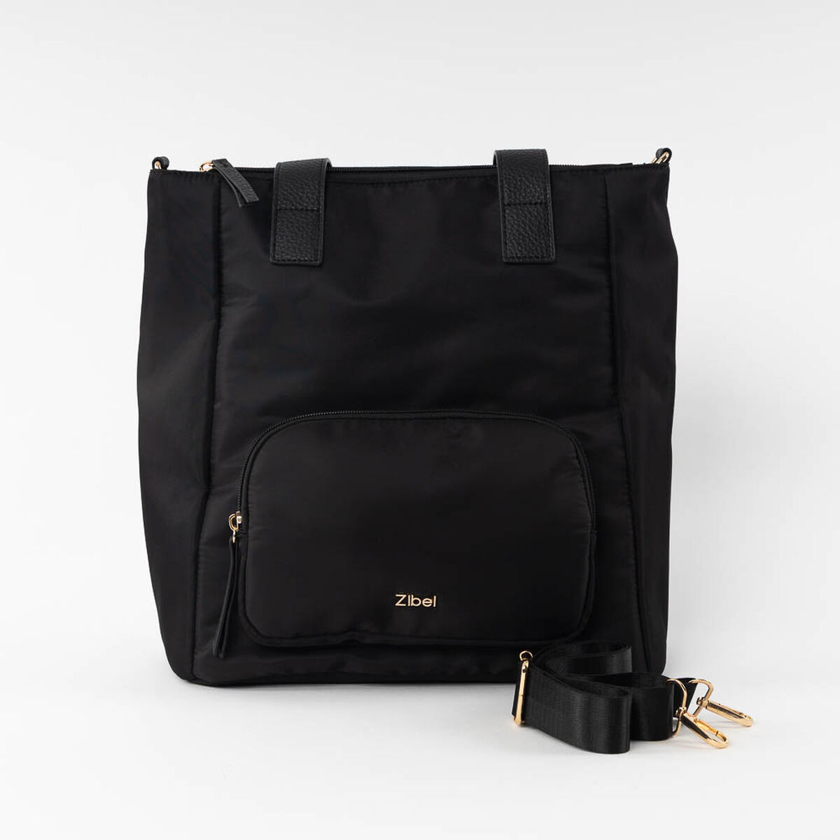 Cartera Tote Negra Mujer Zibel