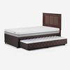 Cama Nido Rosen 1,5 Plazas Pratta + Respaldo Rachel