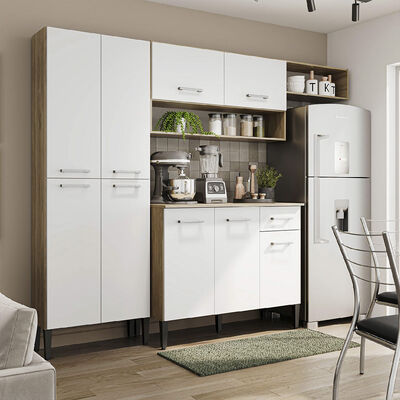 Imagen 2 del producto Mueble de Cocina Roca Arizona 1 Cajón 9 Puertas Blanco