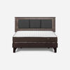 Combo Cama Europea Rosen 2 Plazas New Ergo T BN + Respaldo Rachel