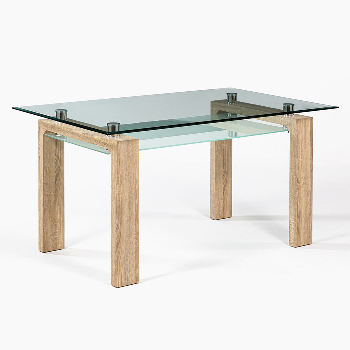 Juego de Comedor Spazzio Prisma Albayalde 6 Sillas