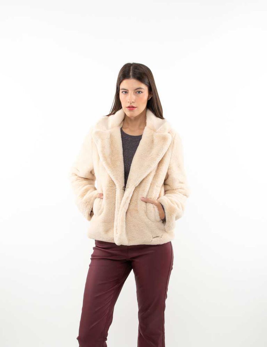 Chaqueta Peluda Mujer Fiorucci