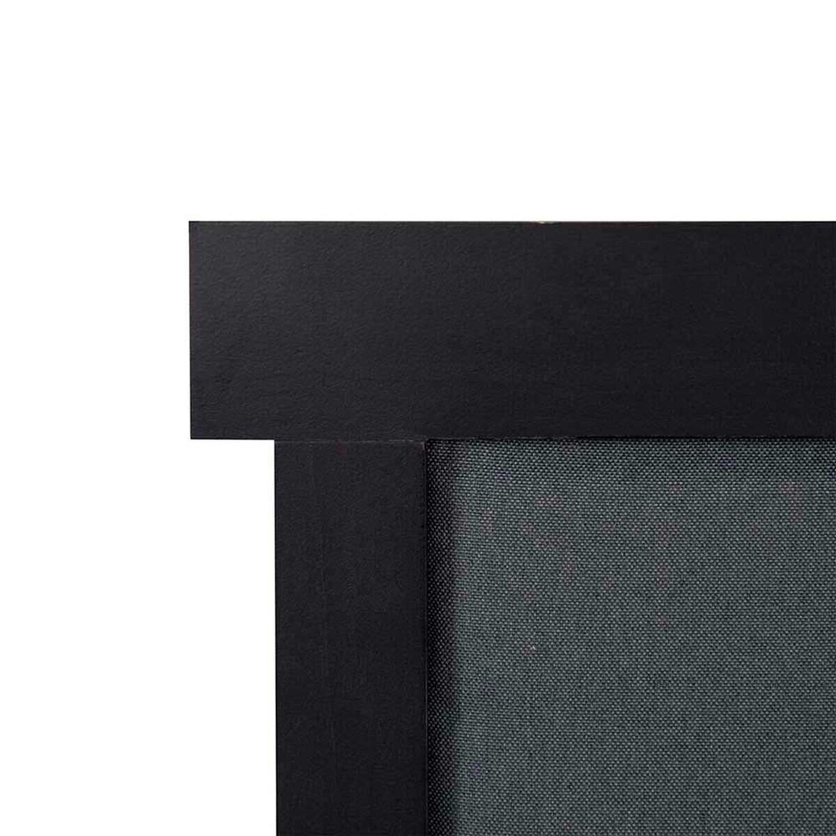 Cama Europea CIC 2 Plazas Ortopedic + Respaldo Dublin Negro