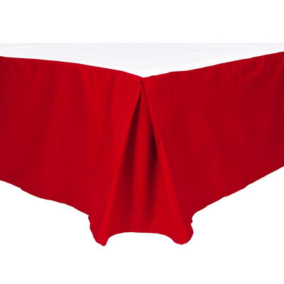 Imagen 1 del producto Faldón Arthome 1,5 Plazas Rojo