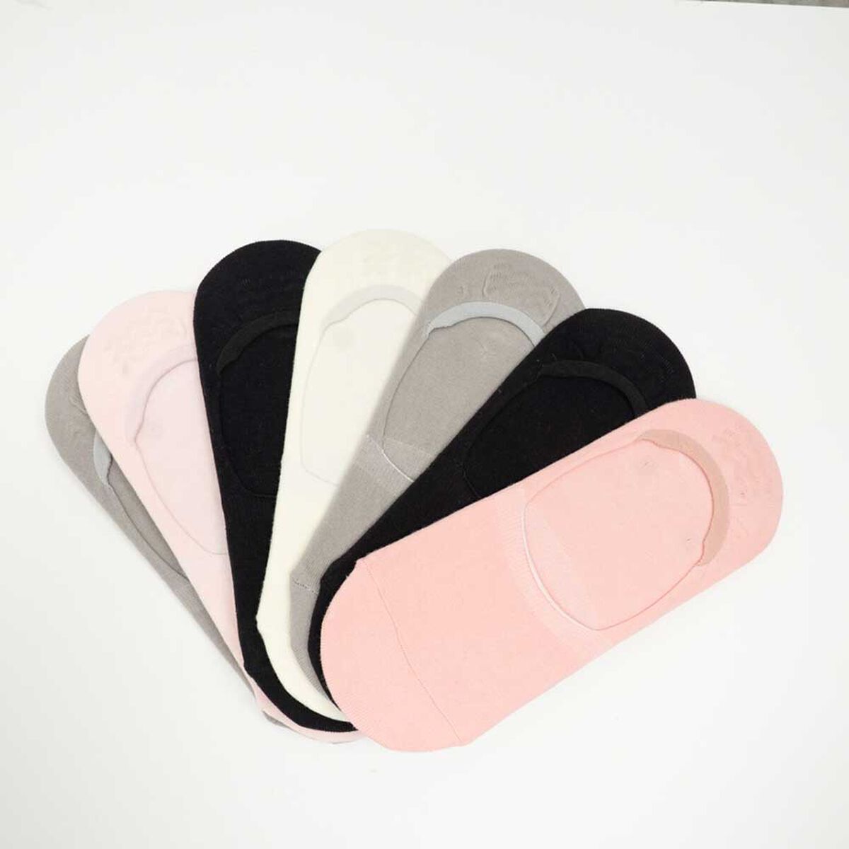 Pack 7 Calcetines Invisible Mujer Icono