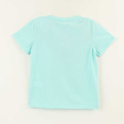 Imagen 2 del producto Polera Manga Corta Niño Bluey Turquesa