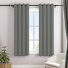 Cortina Blackout Vincenzi Tela 140 x 220 cm Gris
