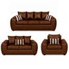 Juego de Living Elegant Detail New Houston 3-2-1 Cuerpos Tostado