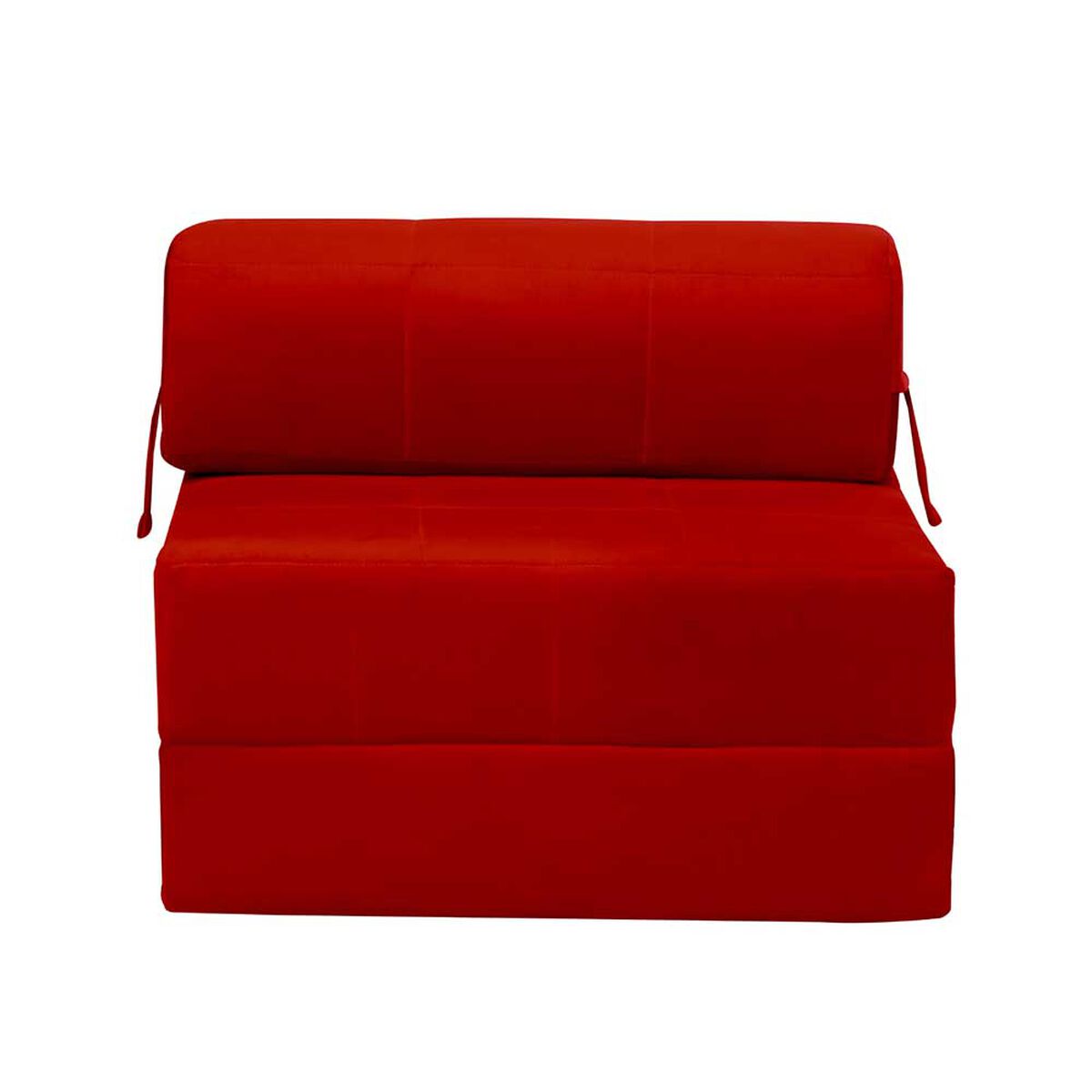 Sofá Cama Latam Home Velvet Siena 1 Cuerpo Burdeo
