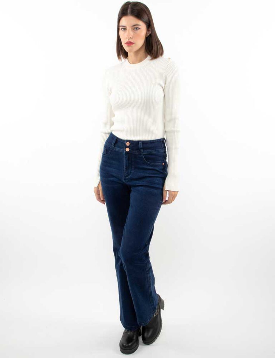 Jeans Push Up Mujer Fiorucci