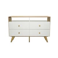 Cómoda Home Mobili Voss 4 Cajones