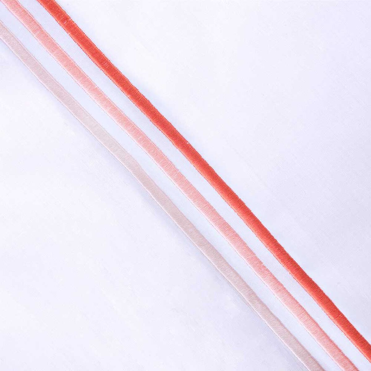 Juego de Sábanas Mashini 144 Hilos 2 Plazas Line Terracota