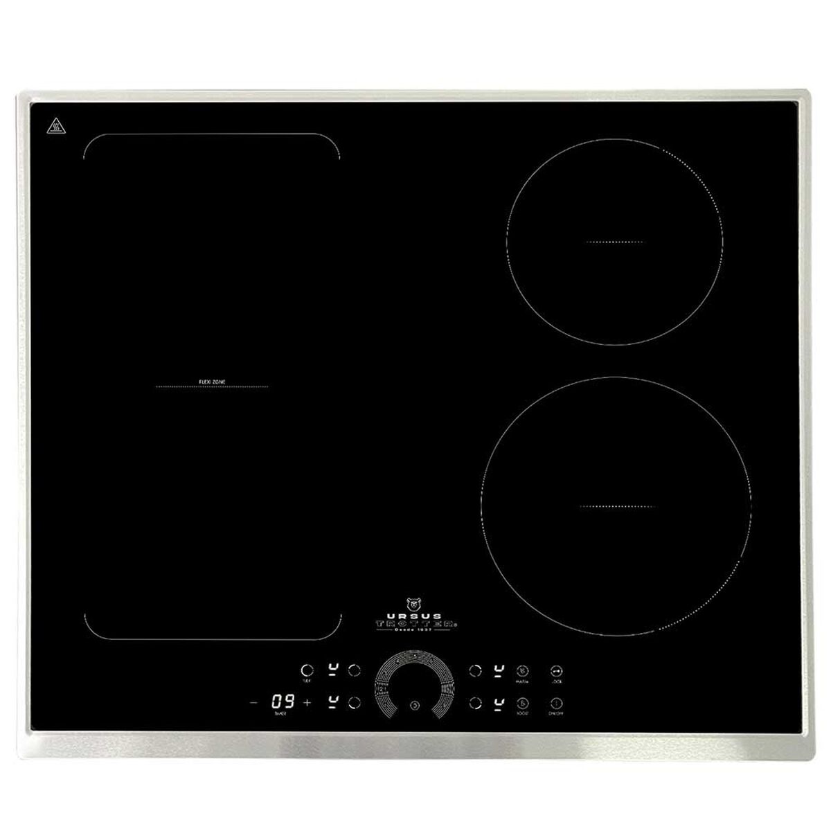 Encimera Inducción Ursus Trotter UT-ICT 4P INOX 4 Quemadores