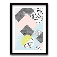 Cuadro Decorativo Retela Pasteles 50 x 35 cm