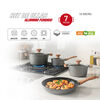 Bater&iacute;a de Cocina Aluminio Fundido Thomas 7 Piezas Gris