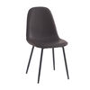 Juego de Comedor Zoy Home Saona 4 Sillas Grafito