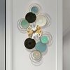 Reloj de Pared Ankara Santorini Negro/Turquesa