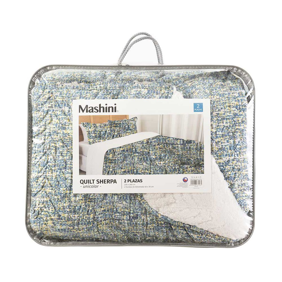 Quilt Estampado Sherpa Mashini King Zurich