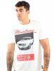 Polera Con Estampado Manga Corta Hombre Icono