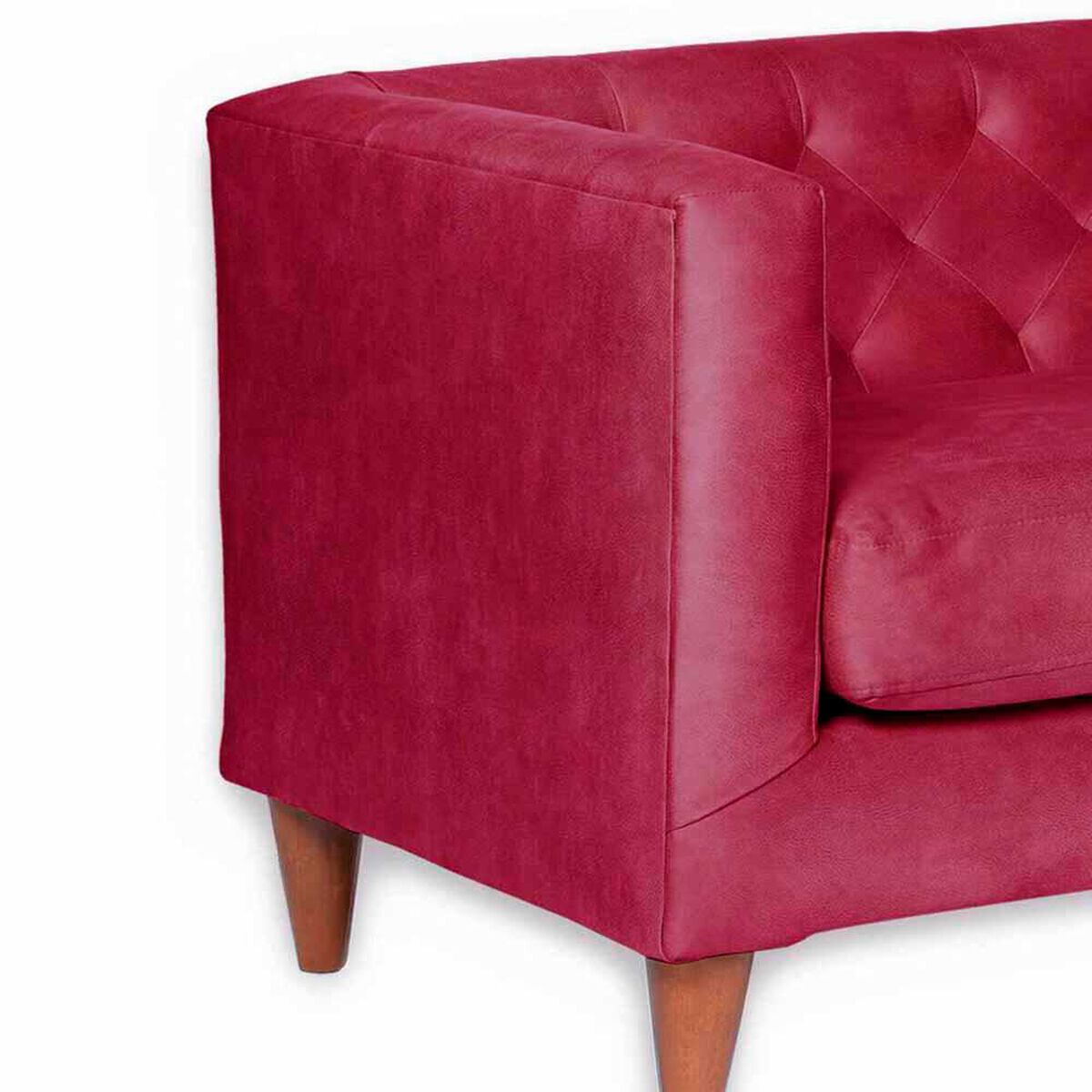 Sof&aacute; Latam Home Brescia 3 Cuerpos Rojo