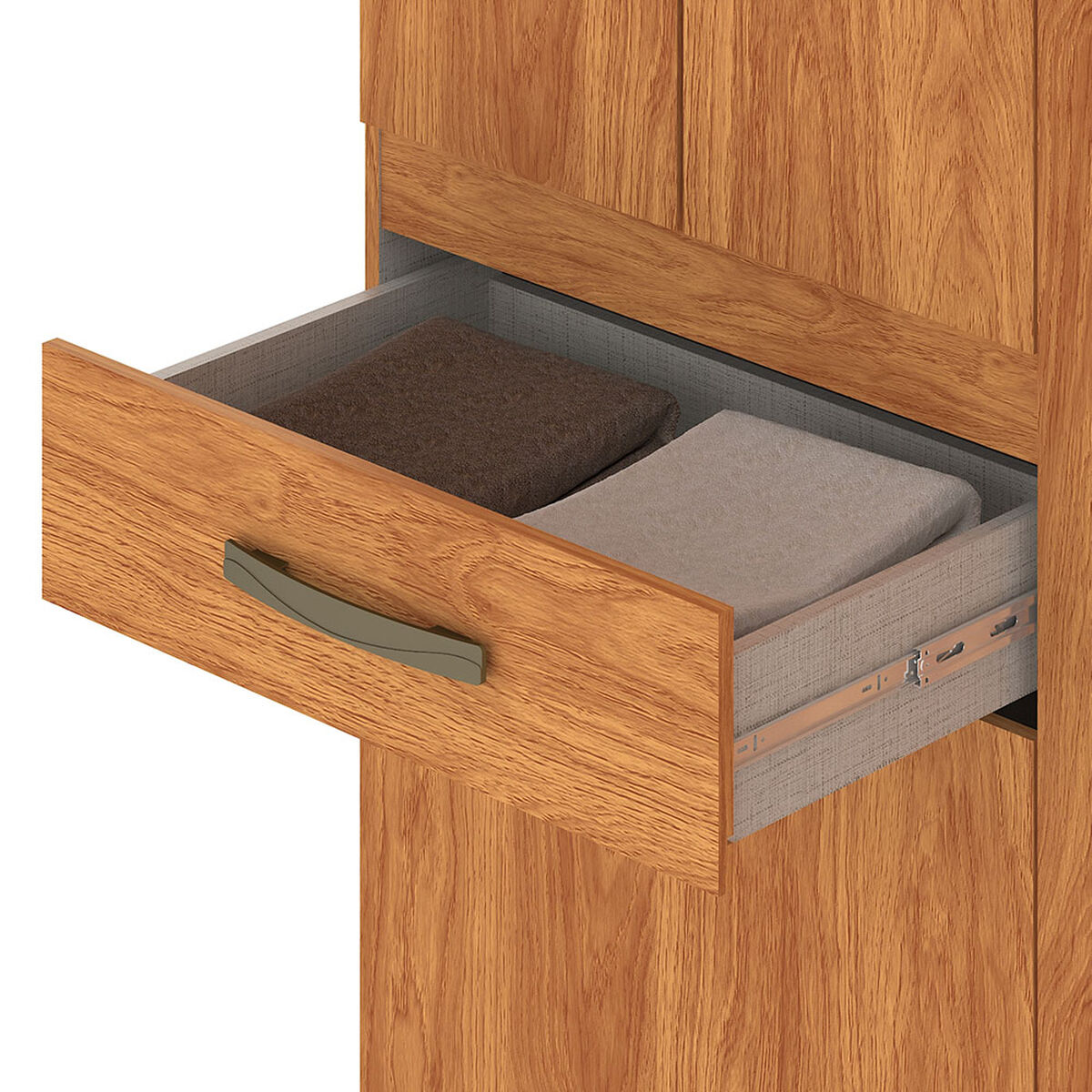 Clóset Vekkahome Aveiro 8 Puertas 2 Cajones Café