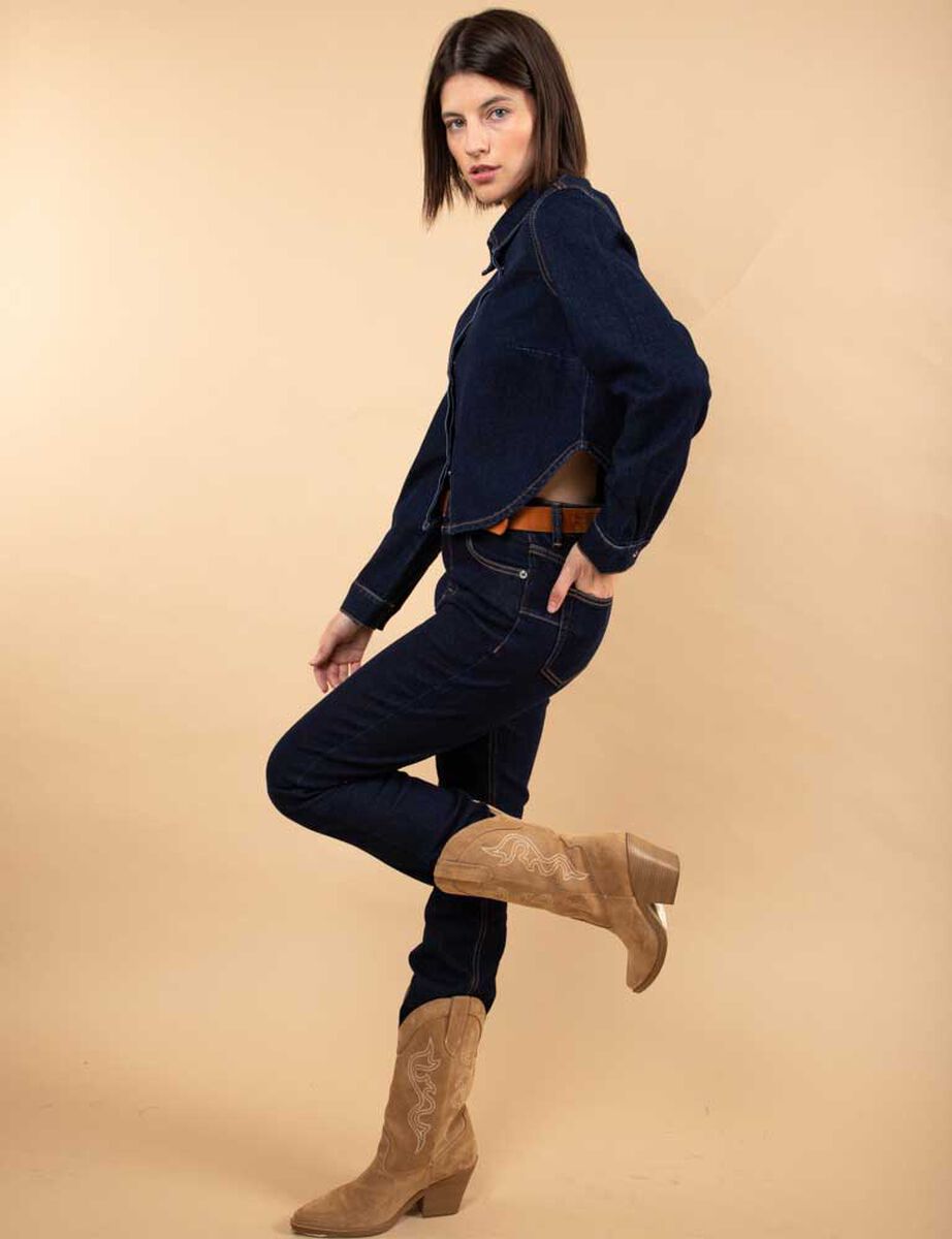 Chaqueta Denim Mujer Zibel